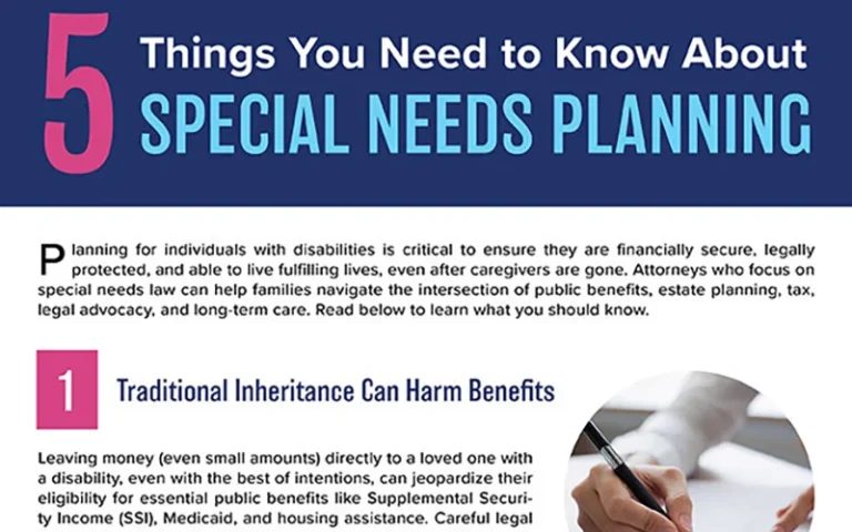 special needs planning